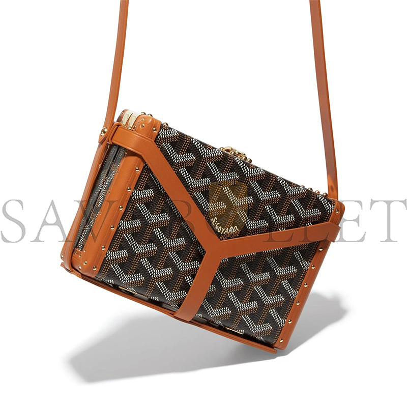 GOYARD MINAUDIÈRE TRUNK BAG MINA08PMLTY01CL03O (17*11.5*5.5cm) GOYARD MINAUDIÈRE TRUNK BAG MINA08PMLTY01CL03O (17*11.5*5.5cm)